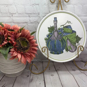 vintage shafford ware ironstone cheese platter